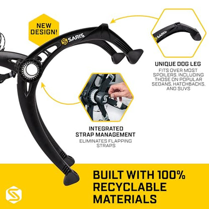 Bones EX 2 Bike Trunk Rack Bicycle Carrier (Bones EX Trunk / 2 Bike Carrier)