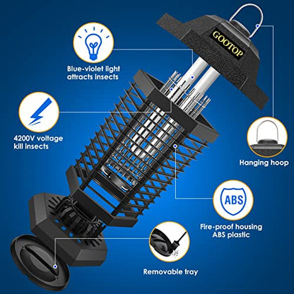 Bug Zapper Outdoor (BLACK)