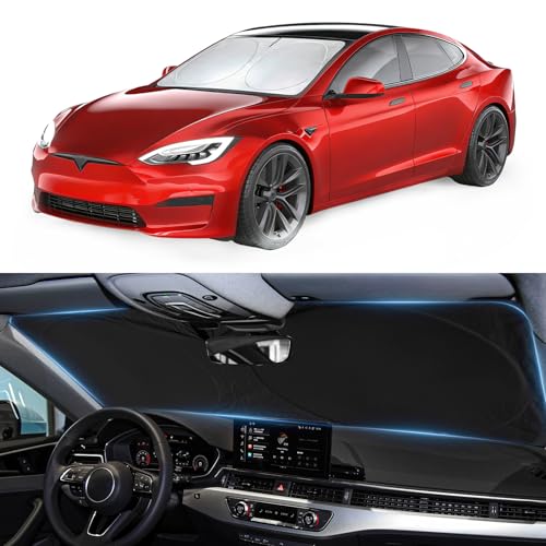 Windshield Sunshade Sun Shade Custom Fit for 2012 (Fit Model S 12-26)
