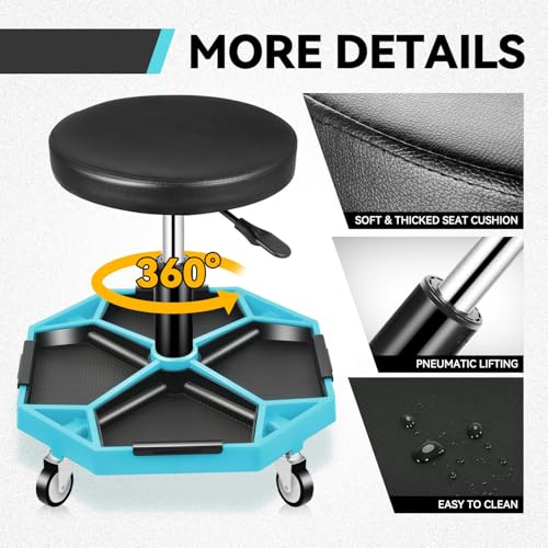Mechanic Stool (Sky Blue)