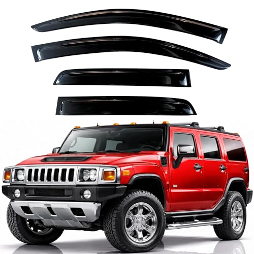Rain Guards Fit for 2003 (2003-2009 H2)