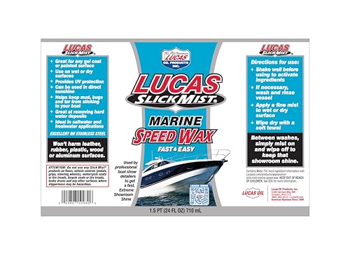 10980 Slick Mist Marine Speed Wax (Pack of 12)