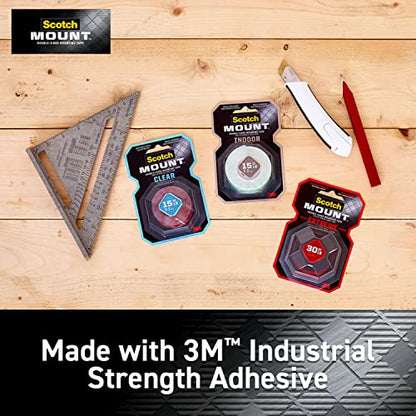 Scotch Extreme Mounting Strips (1"x3")