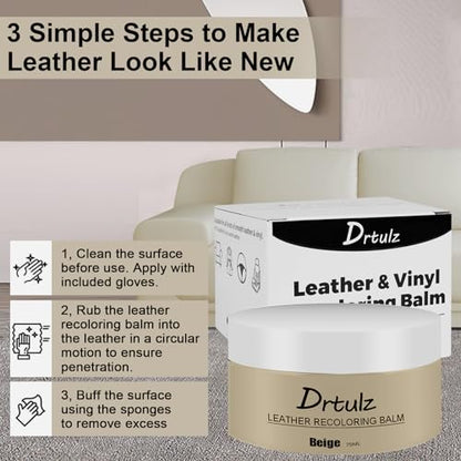 Leather Recoloring Balm (Beige)