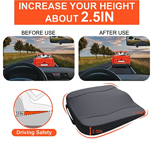 Car Seat Cushion (Classic Black)