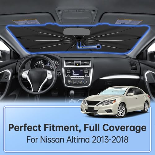 Windshield Sun Shade Umbrella for Nissan Altima 2013 (for Nissan Altima 2013-2018)