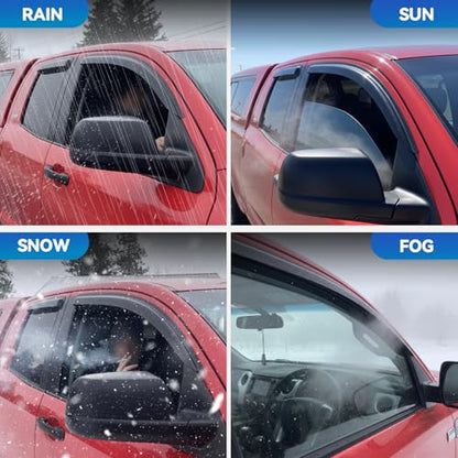 Window Visors Rain Guards for 2017 2018 2019 2020 Hyundai Elantra (2017-2020 Hyundai Elantra)