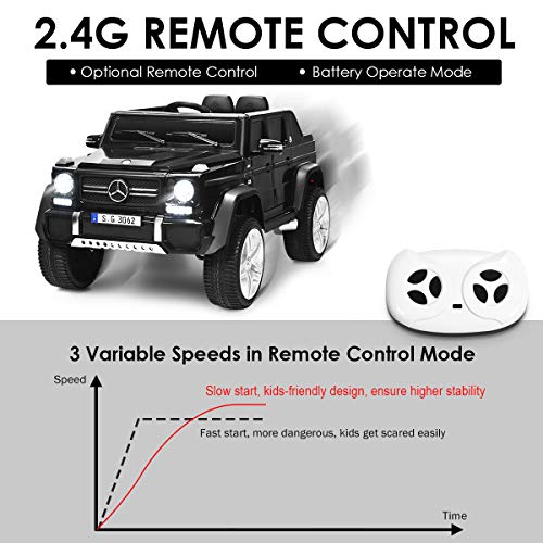 Ride On Truck (Black / Maybach G650)
