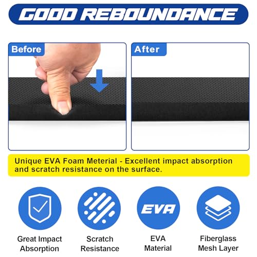 Garage Wall Protector for Car Door (2 Pieces - 15.7" × 5.9" × 0.8")