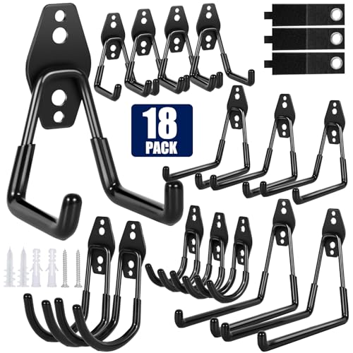 18 Pack Garage Hooks