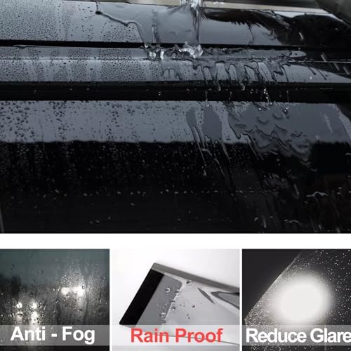 Outside Rain Guards Compatible with Nissan Versa Hatch Sedan 07 (for Versa Sedan Hatchback 2007-2011)