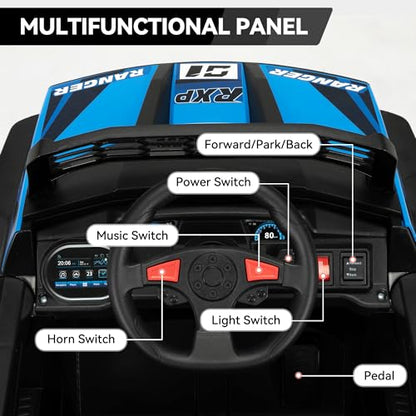 12V Kids Electric Car (Blue)