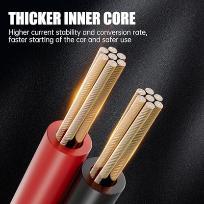 Heavy Duty Jumper Cables for Car Battery (0 Gauge （25FT）)