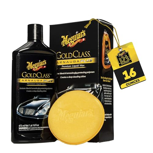 Gold Class Carnauba Plus Premium Liquid Wax Kit (16 Fl Oz (Pack of 1))