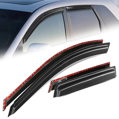4PCS Tape On Window Visors for 2007 (07-12 Acura RDX)