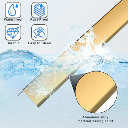 Golden Wall Corner Protector (Golden / 35 7/16" X 3/4")