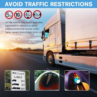 GPS Navigator for Car Truck 7 inch Touch Screen