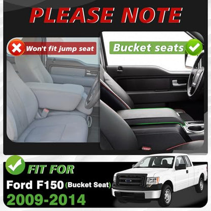 Armrest Cover for Ford F (2) 09-14 |F150| Bucket Seat, Regular)