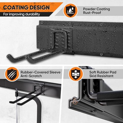 Garden Tool Organizer Wall Mount (48")