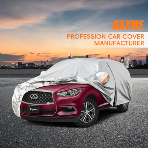 6 Layers SUV Car Cover Custom Fit for Infiniti QX60（2013 (LM-Silver / Custom Fit Infiniti QX60)