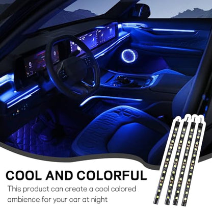 Car LED Strip Light (48 LED,USB / blue)
