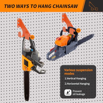 Chainsaw Holder Wall Mount (2 Pack)