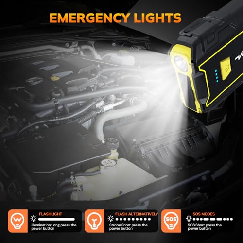 4000A Portable Jump Starter for Car (D01)