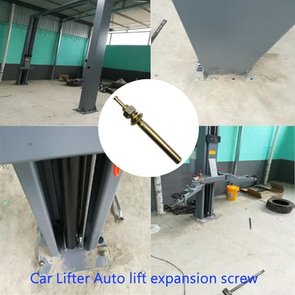 Car Lift Expansion Screw Auto Lift Special Screw Car Lifter Parts Lift Machine Anchor Bolt Screws Concrete Anchor Bolts Lifts Bolts (18*160mm)