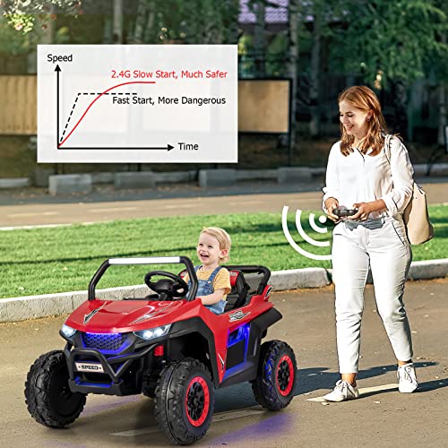 2 Seater Ride on Car for Kids (Red)