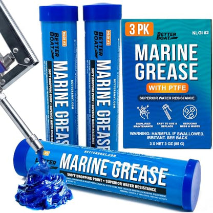3PK Mini Marine Grease Tube (3PK Mini 3oz)