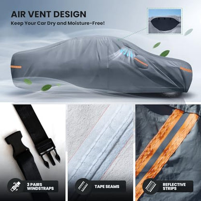 Waterproof BMW 3 Series M3 320i 325i 328i 330i 335i (Sedan Car Cover / Custom Fit BMW 3 Series)