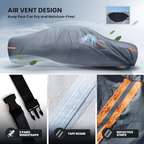 Waterproof Tesla Model S (Sedan Car Cover / Custom Fit Tesla Model S)