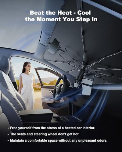 Windshield Sunshade Umbrella for 2019 (2019-2026 Traverse)