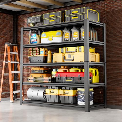 72''H Garage Shelving Heavy Duty (59'' W x 19.''7D x 72'' H)