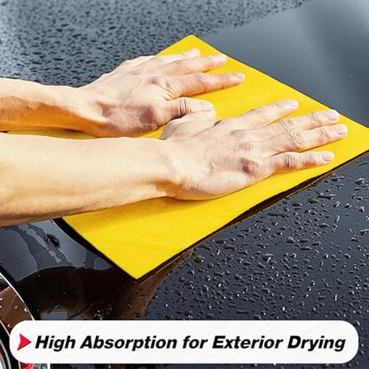 Shop Towels Microfiber Cleaning Cloth Bulk (24PK / 5 Colors)