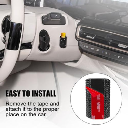 Upright Car Chapstick Holder (Black)