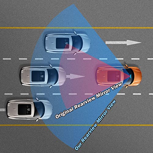 Rearview Mirror (Clear 2 PCS)