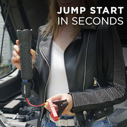 BoostHero Portable Car Battery Jump Starter (Black)