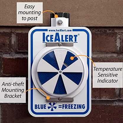 Ice Alert Sign (Indicator Sign Kit - 4 Pack)