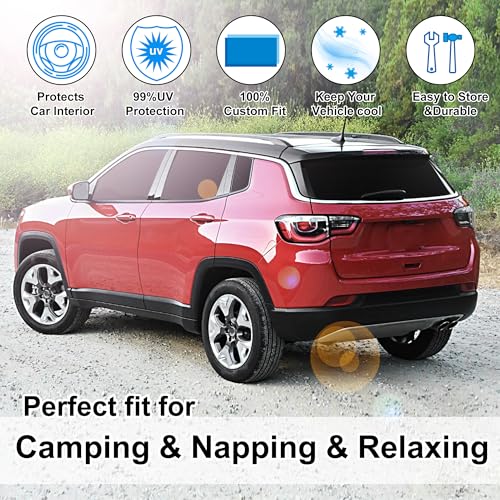 Window Shades for Jeep Compass 2017 (Jeep Compass 2017-2024)
