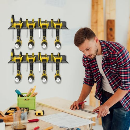 Drill Holder Wall Mount (2-Pack Drill Holder)