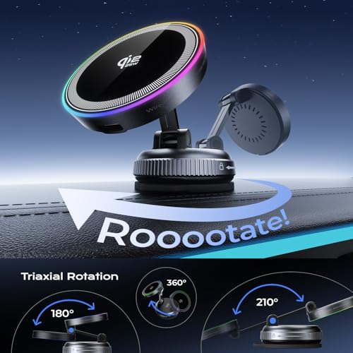 Magnetic Car Mount Charger