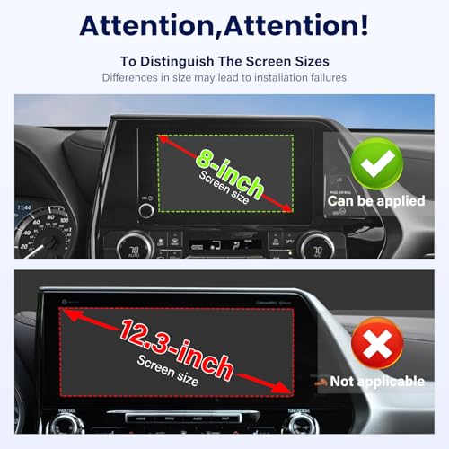 Car Phone Holder Fit for Toyota Highlander 2020 (For Toyota Highlander 2020-2025 8inch)