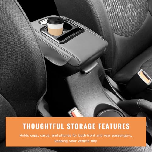 Car Center Console Armrest Pillow (Normal / Gray)