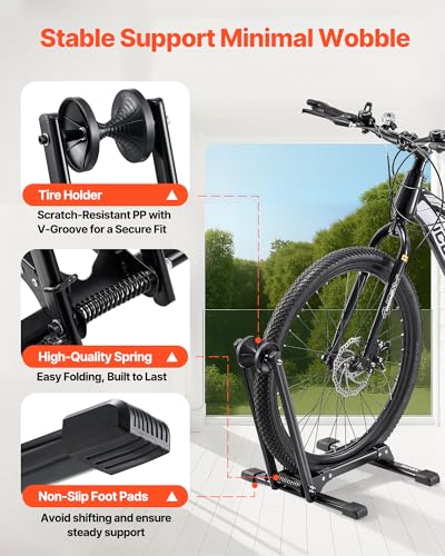 Bike Rack Fits 20 to 27 Inch Mountain & Road Bikes (1 Bike Rack)