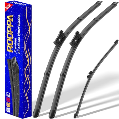3 Wipers Fits Volvo XC90 2016 (24"/20"/15")