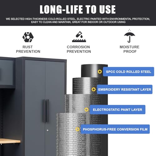 Garage Storage Cabinet System 7 (Normal)