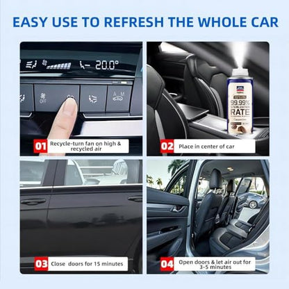 Glodway Whole Car Air Refresher Spray (6 Ounce (Pack of 3) / Grey)
