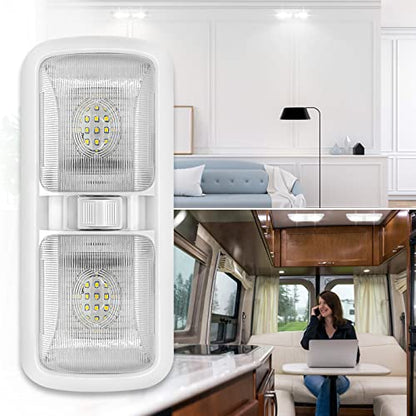12V RV Led Interior Lights 750 Lumens (1 pcs(square))