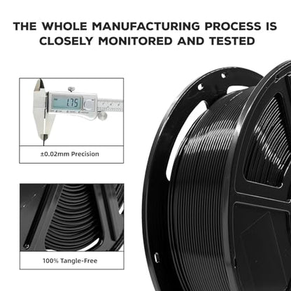 PLA Filament 1.75mm (Black)